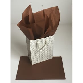 Silkepapir brun 17 g/m² 500 x 750 mm, 480 ark