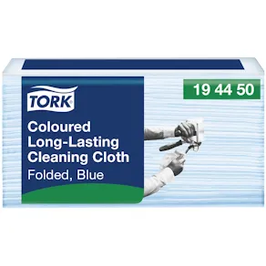 Rengöringsduk TORK Pre W8 blå 40/fp