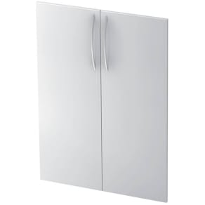 Flügeltür HAMMERBACHER 455T BM, weiß, Paar, 80 x 34,6 x 110,4 cm