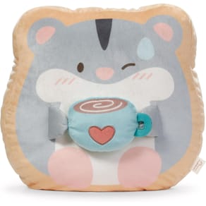 Plüschkissen NICI mymochi Hamster Shai mit Tasse, bunt