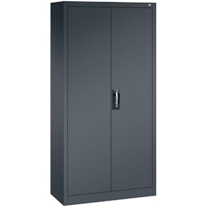 Flügeltürenschrank CP, 4 Fachböden, anthrazit