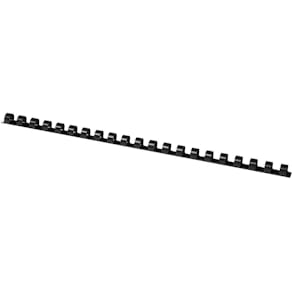 Bindruggen OFFICE products, pak van 100 stuks, 10 mm, zwart