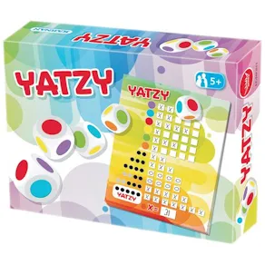 Spel Barnyatzy KÄRNAN färgtärningar trä