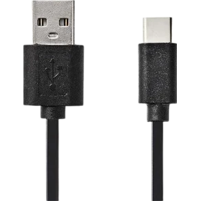 Kabel NEDIS USB-A-USB-C 1m svart