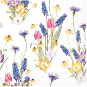 Serviette AMBIENTE Hello, 33x33cm, 3-lagig, Motiv Hello