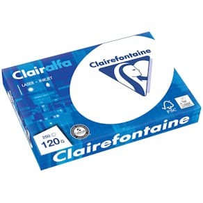 Presentatiepapier Clairefontaine Clairalfa, A4, 120 g, pak van 