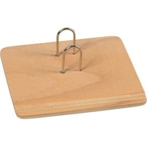 Kalendergestell Zettler, Holz, o.Block, 18,5 x 15,5