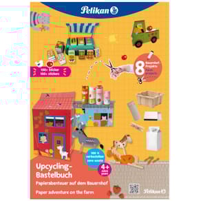 Bastelbuch Pelikan Upcycling, A4, Bauernhof, FSC 100%
