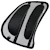 Svankstöd FELLOWES Mesh svart