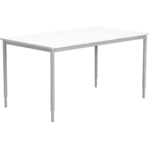 Bord frist 180x80cm vitlaminat/grå