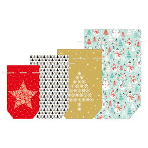 Weihnachtsbeutel Noname, 13x22cm, 500g