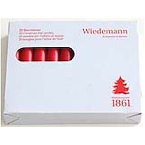 Christbaumkerzen, 20 St., rot