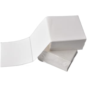 Thermoetiketten G&G GG-D1180CW, 100 x 100 mm, weiß, 500 Stück