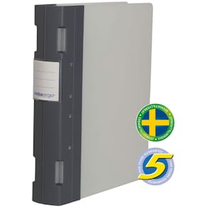 Gaffelpärm KEBAErgo A4 55mm grafitgrå