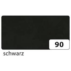 Transparentpapier Folia, schwarz, 70 x 100 cm, 42 g/m²