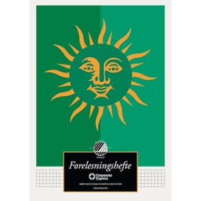 Forelesningshefte A4 70g 24bl 5x5mm rut