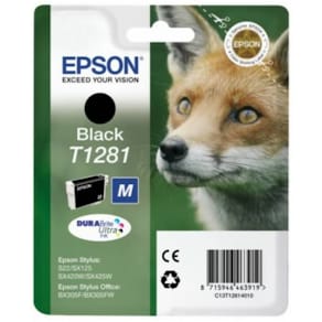 Tintenpatrone Epson T1281, schwarz