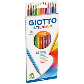 Farbstifte Giotto Stilnovo, 12 St., sortiert