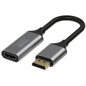 VISION - Videokort - DisplayPort hane till HDMI hona - svart