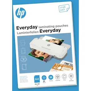 HP Laminat lågvärme A4, 80 mic. (25)