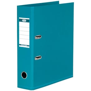 Brevordner Elba A4 80 mm, 2 ringe, blå, PP, 10-pak