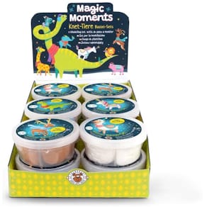 Bastelset TRENDHAUS Magic Moments Knete, sortiert, Weihnachten