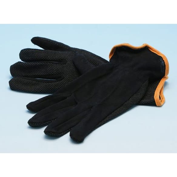 Textilhandske svart M 12/fp