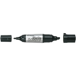 Märkpenna PILOT Twin Marker jumbo svart