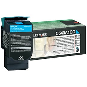 Toner LEXMARK C540A1CG 1K cyan