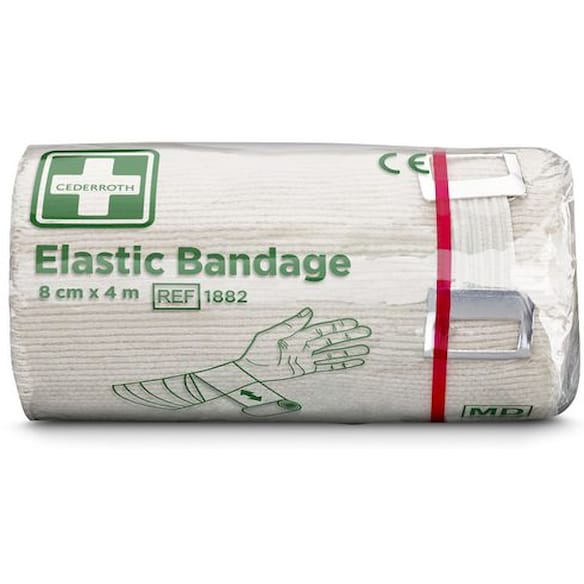Bandasje CEDERROTH elastisk bind 4mx8cm
