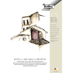 Aquarellblock Folia Schule, A4