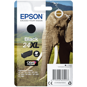 Epson 24XL - 10 ml - XL - svart - original