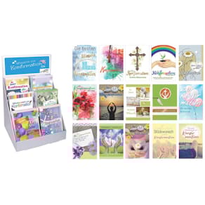 Konfirmationskarte PAPER STYLE 11-0115, sortiert, mit Umschlag