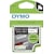 Tape Dymo D1 permanente polyester, 19 mm, zwart op wit, 5,5 m