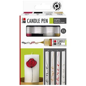 Kreativmarker Marabu Candle Pen, sortiert