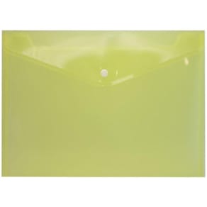 Documentenmap Zonder merk, A5, ft 240 x 161 mm, geel