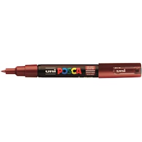 Paintmarker Uni POSCA PC-1MC, 0,7-1 mm, wijnrood