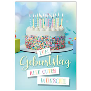 Geburtstagskarte, midi