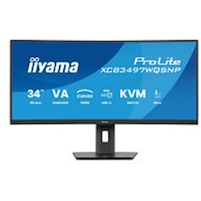 iiyama ProLite XCB3497WQSNP-B1 - LED-skärm - böjd - 34" - 3440 x