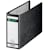 Ordner Leitz 180°, karton, A5 dwars, rug 7,7 cm, zwart