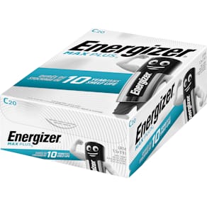 Batteri ENERGIZER Max Plus C 20/fp