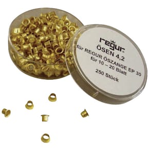 Ösen DR. GOLD, 250 St., messing