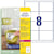 Etikett AVERY sterk avtag 99,1x67,7(160)