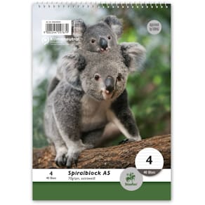 Schulblock Staufen Style, A5, mit Spirale, Lin4