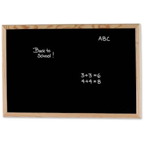 Tavle BlackBoard sort, 6 stk/karton, 92 stk/palle