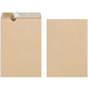 Versandtasche Herlitz C4, HK, braun, ohne Fenster, 25 St.