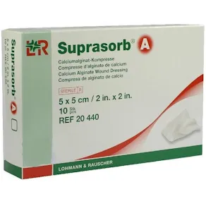 Förband SUPRASORB A 5x5cm 10/fp