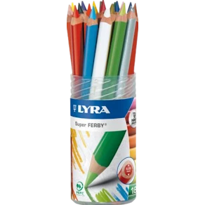 Färgpenna LYRA Super Ferby, 18/fp