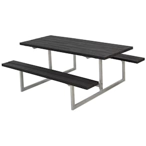 Bänkset Basic plast svart