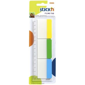 Notes Stick'n 37x50 mm, 3 farver, 30 ark